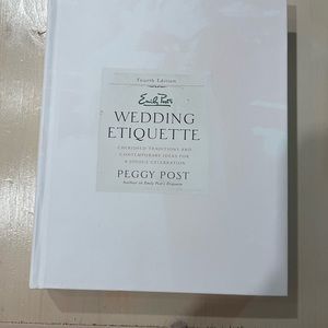 Book  Emily Post’s WEDDING ETIQUETTE